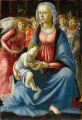 Sandro La Virgen con el niño y cinco ángeles Sandro Botticelli